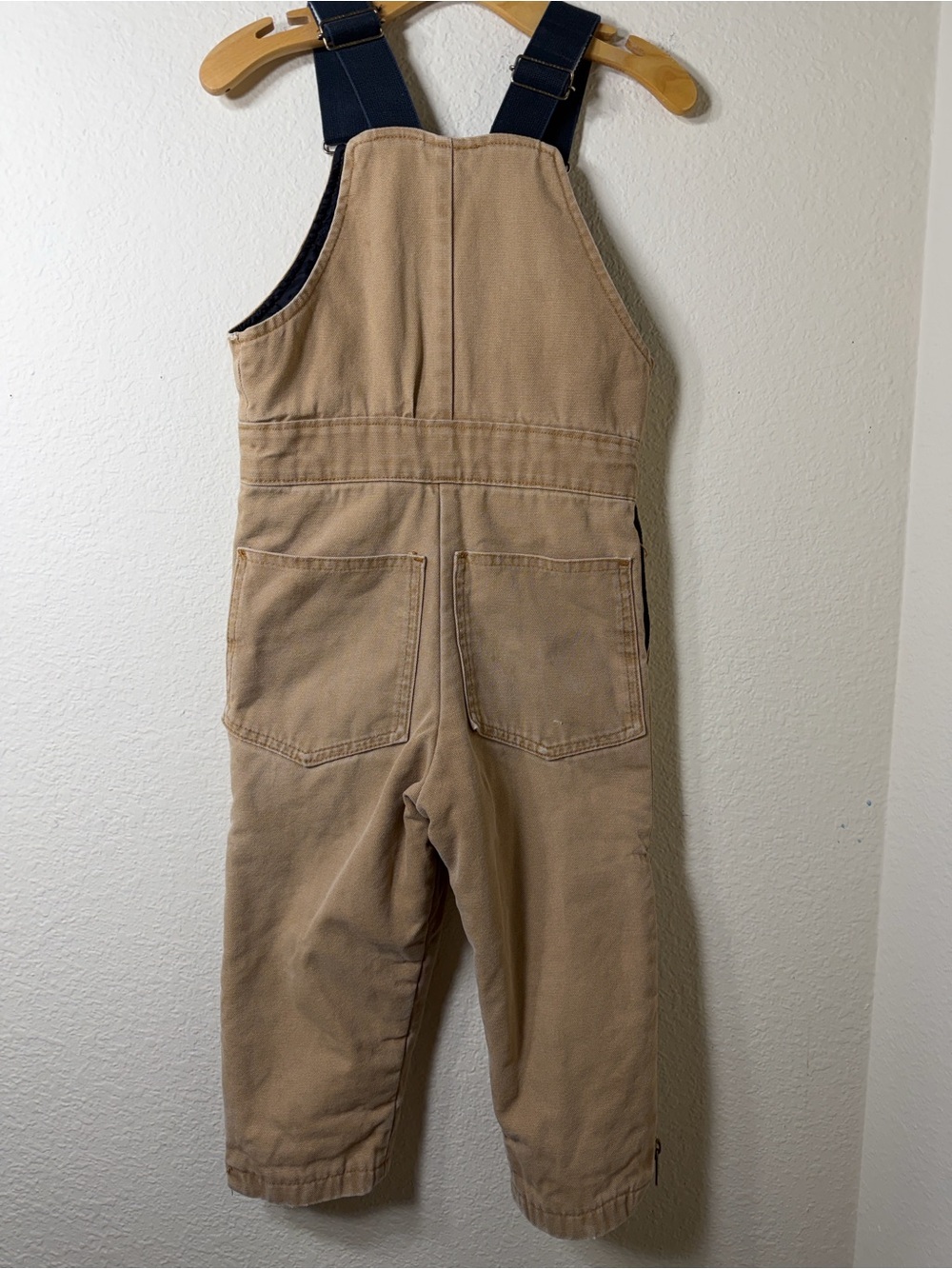 Vintage 90s Kuntry Kids Insulated Workwear Overalls / Snow Bibs - Picture 6 of 8